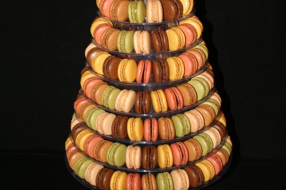 Pyramide macarons