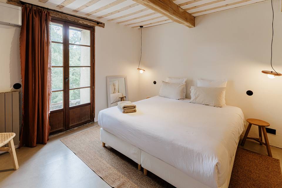 L'une des chambres du Mas 4