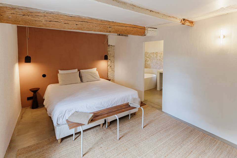 L'une des chambres du Mas 3