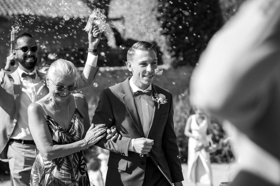 Arrivée du mariée