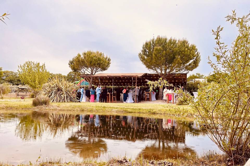 Pergola de l'etang