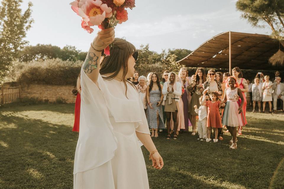 Lancer du bouquet