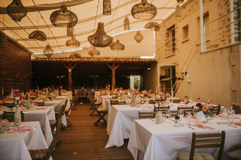 Pergola du repas
