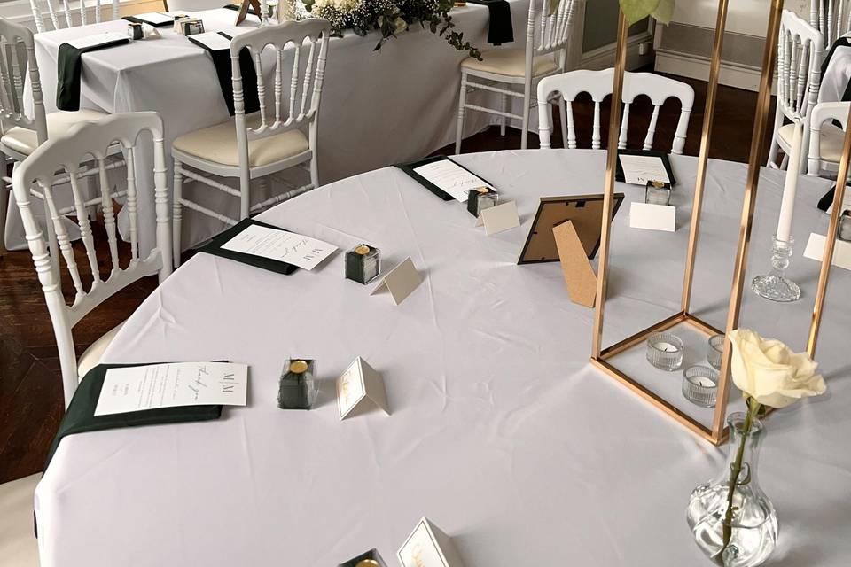 Table d'honneur