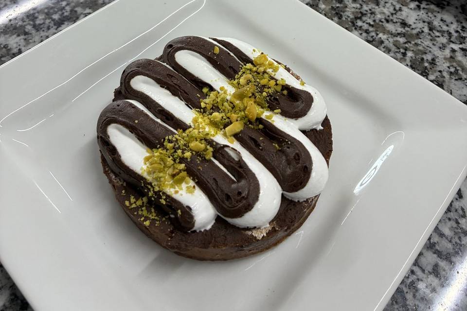 Dessert à l'assiette