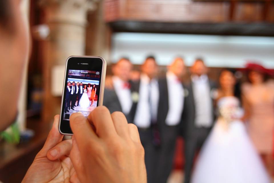 Photos à l'église