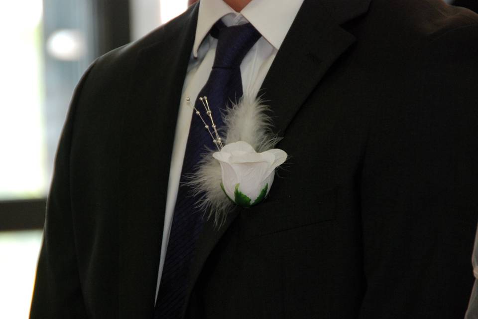 Boutonnière du marié