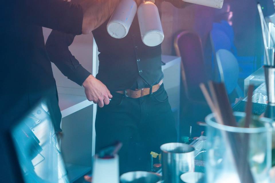 Barman Jongleur Feu