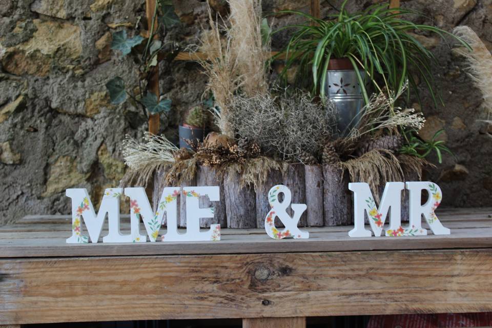 Lettres Mr & Mme Table d'hon.