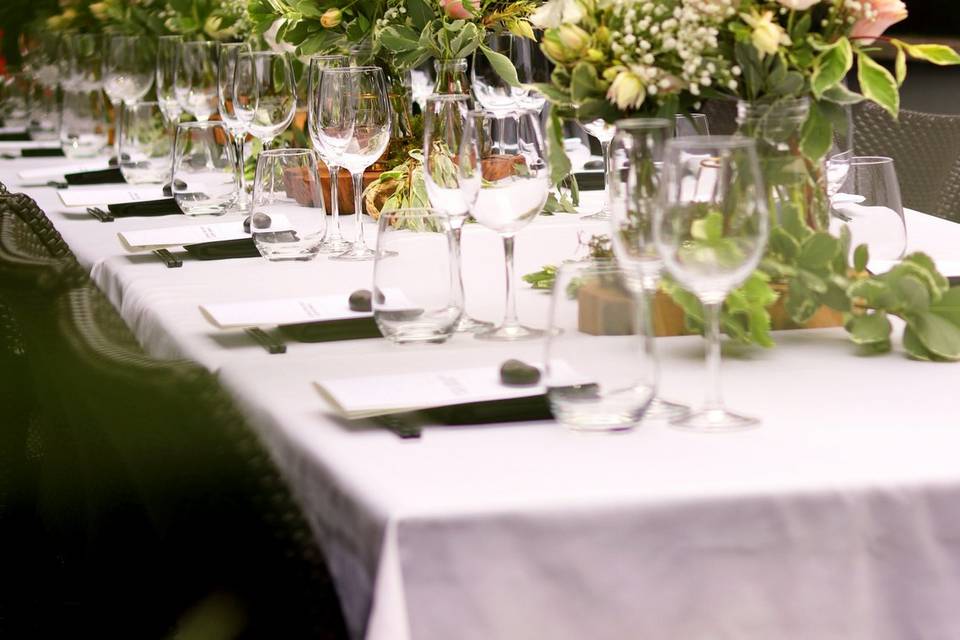 Exemple table dressée