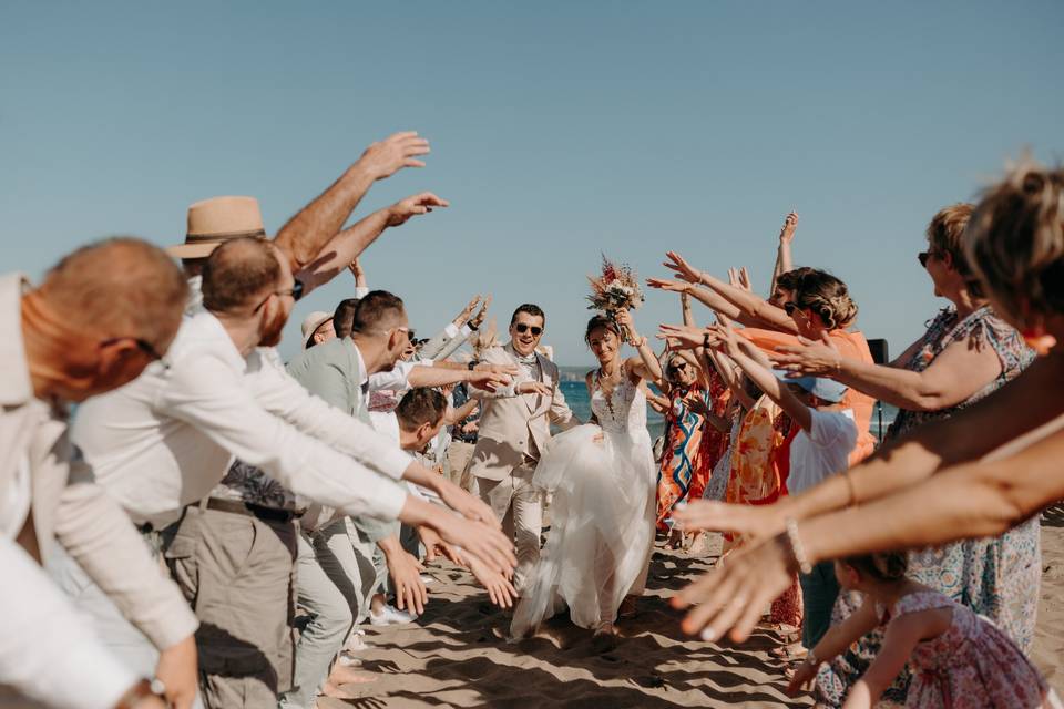 Mariage plage Espagne