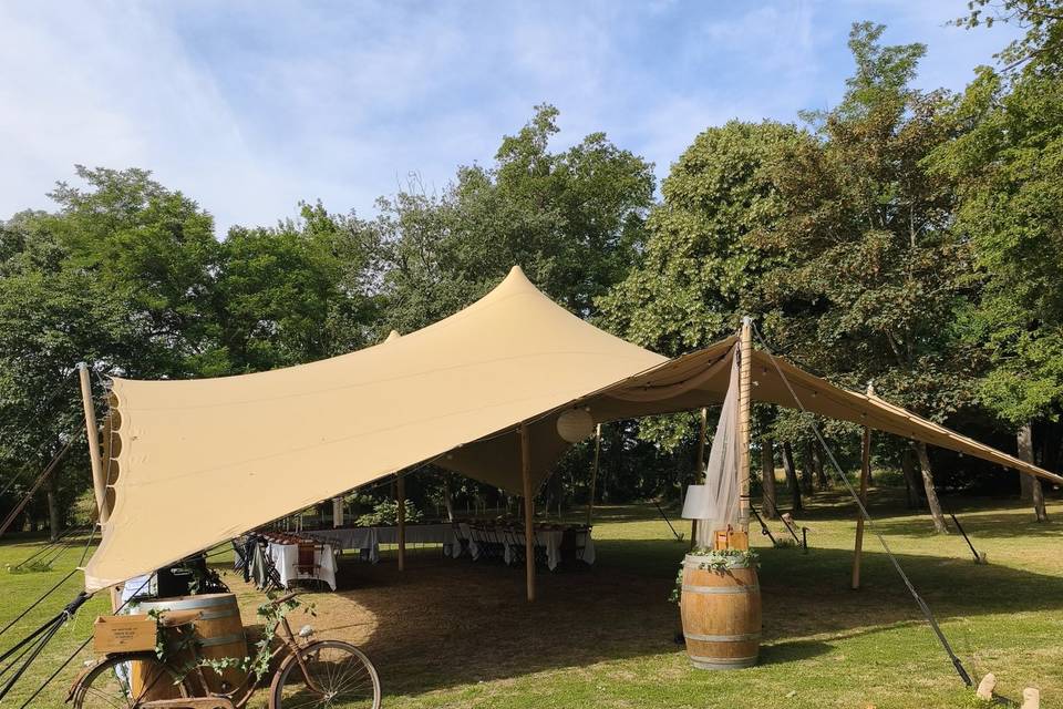 Décoration tente berbère