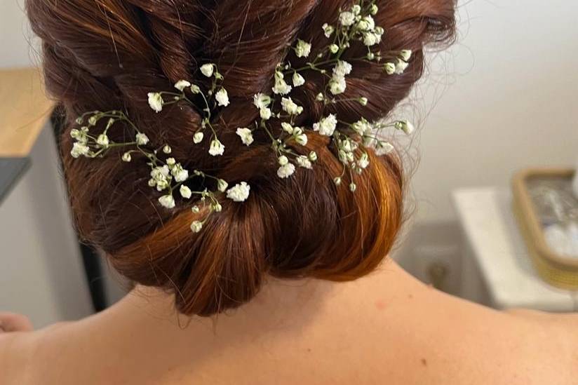 Chignon mariée