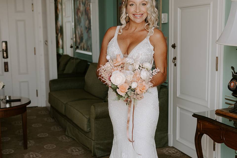 Coiffure et maquillage mariée