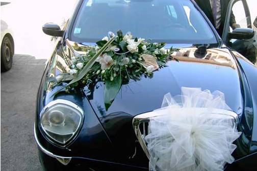 La voiture de la mariée