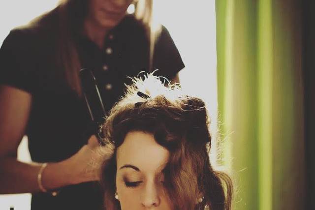 Préparation chignon