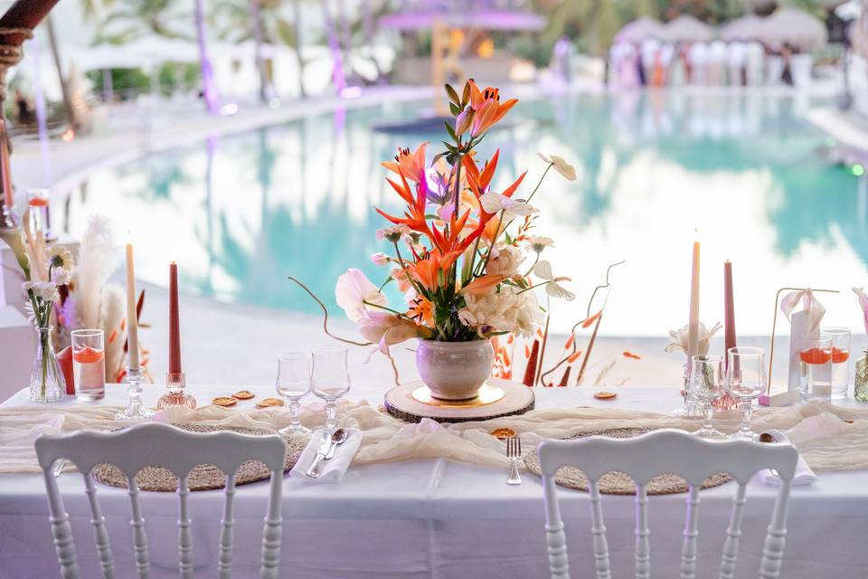 Table d'honneur