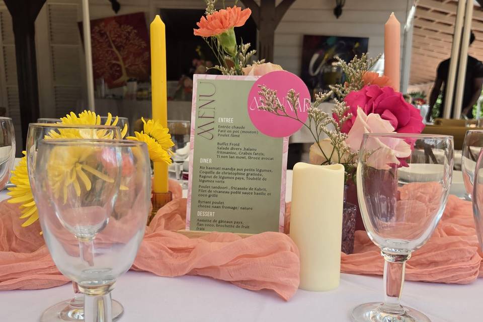 Table dressée