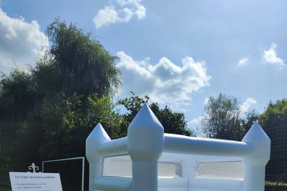 Château blanc 3x3 m