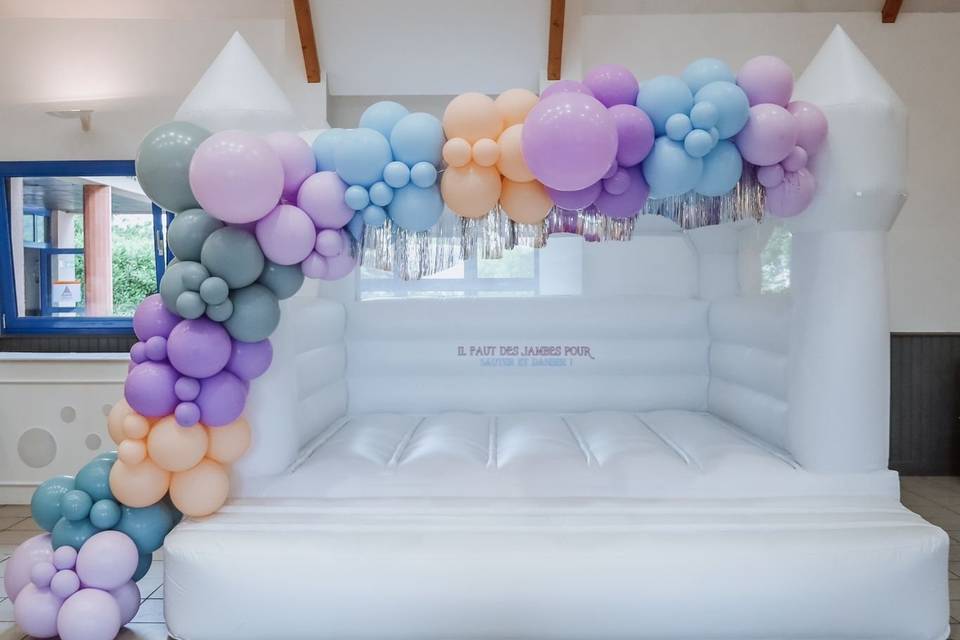 Château avec ballon