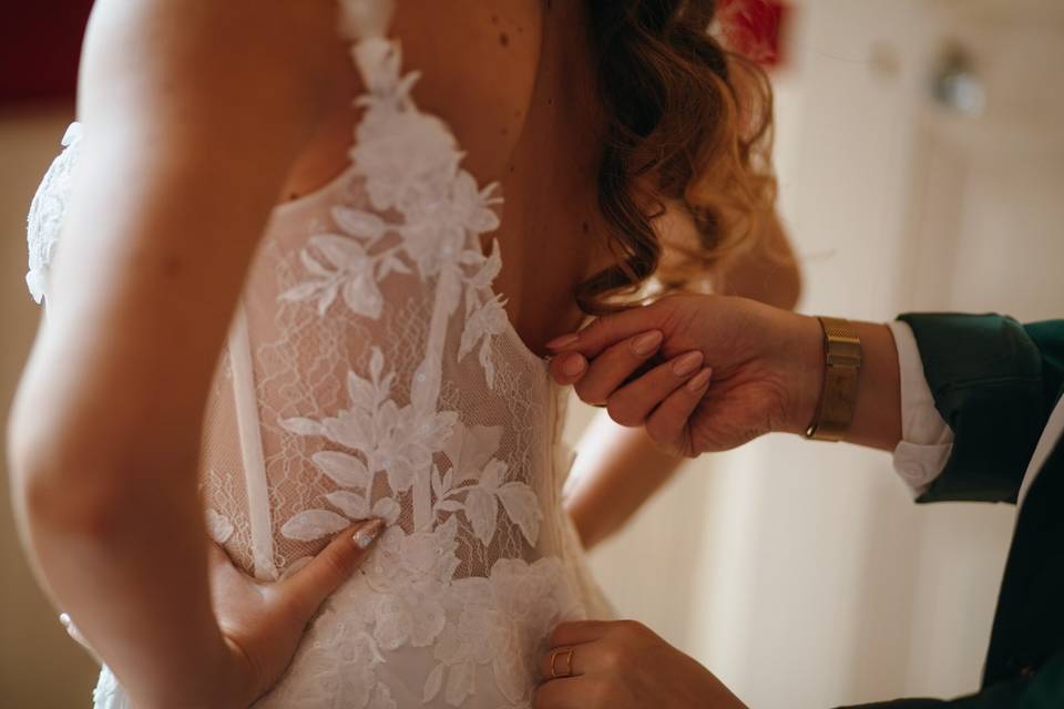 Préparatifs mariée