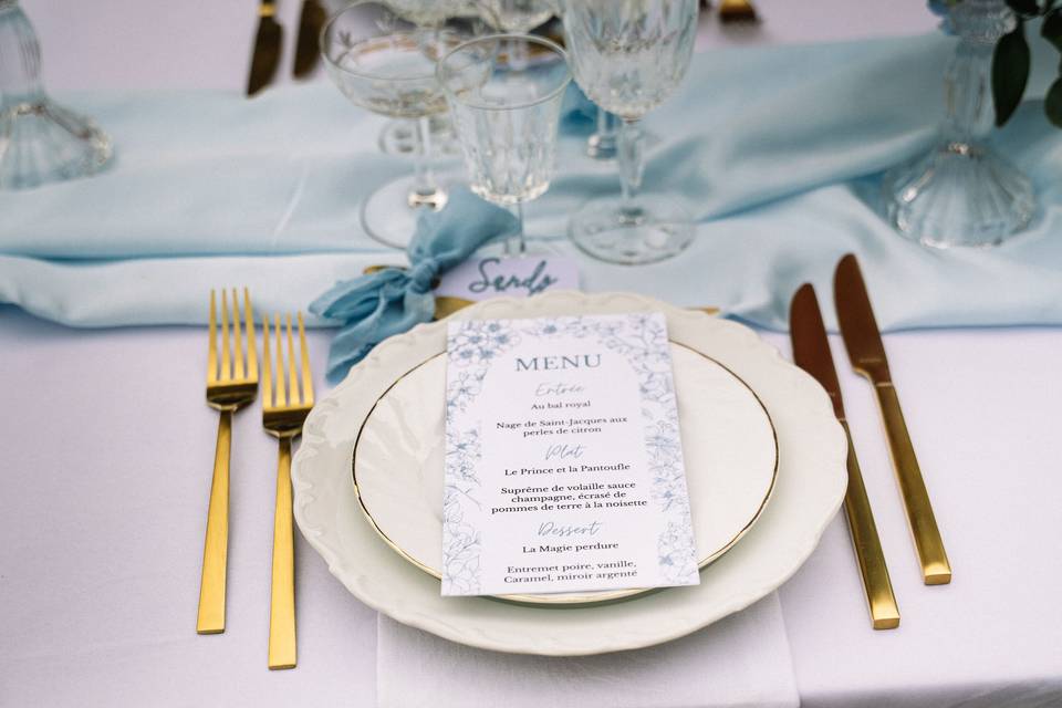 Table d'honneur