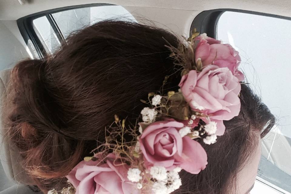 Couronne de fleurs