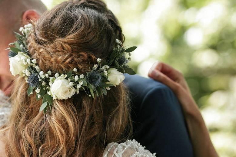 Couronne de fleurs