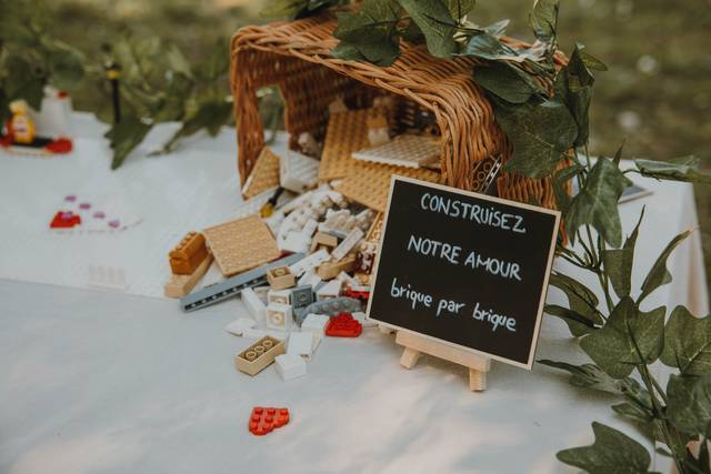 Bar à Lego mariage