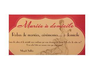 Mariée à domicile logo