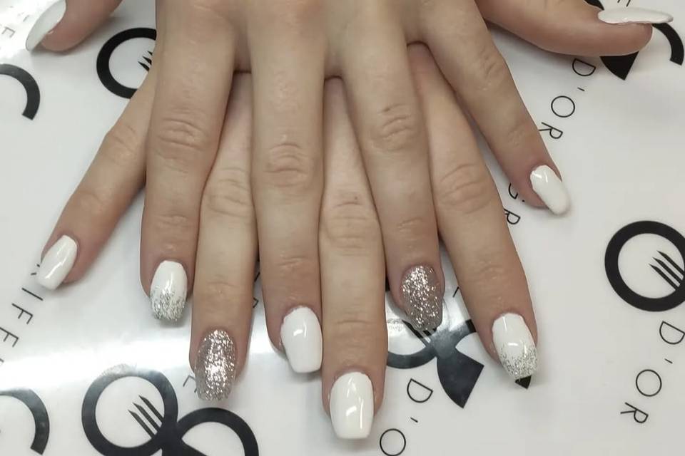 Ongles en gel  pour mariage