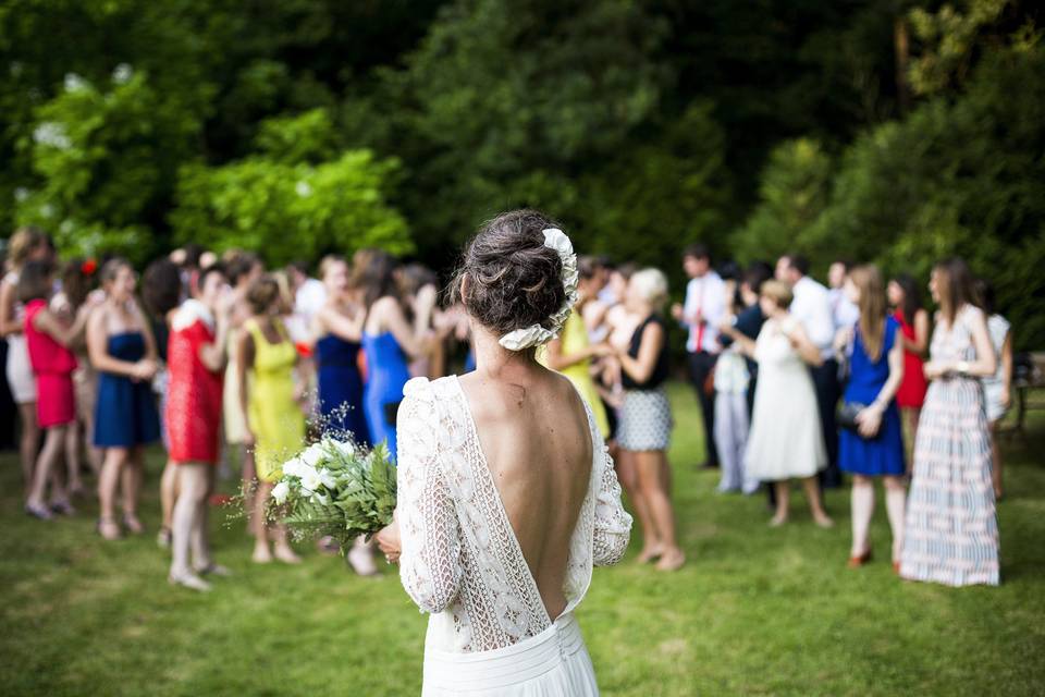Lancé de bouquet