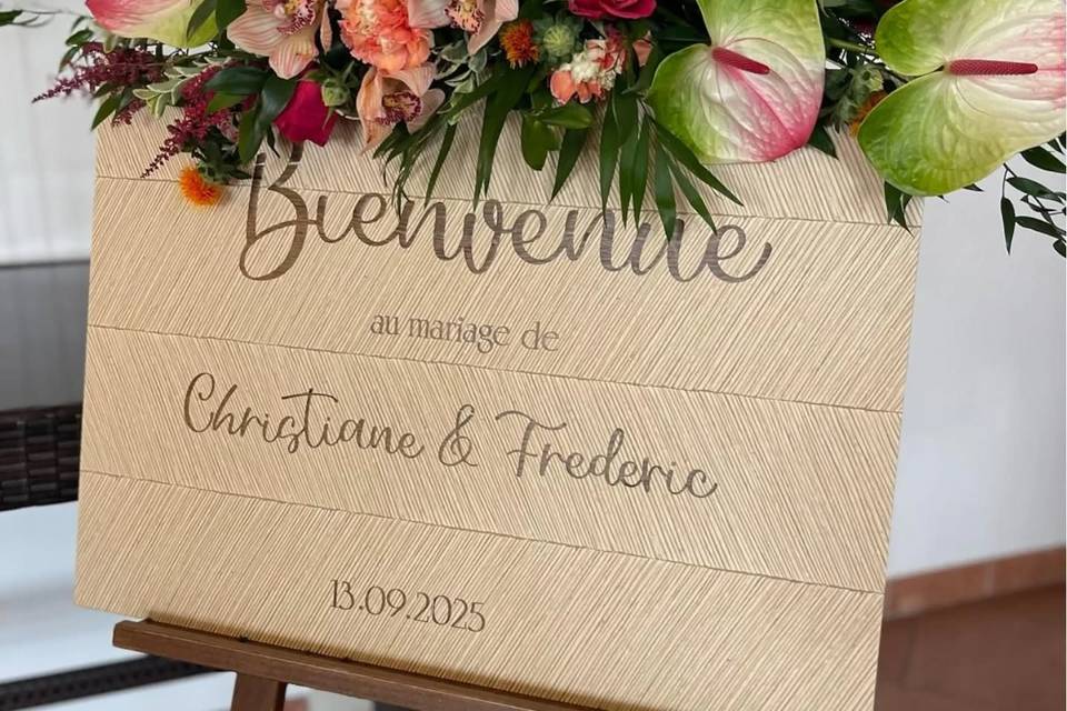 Mariage coloré