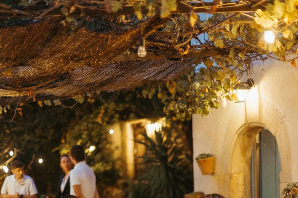 Dîner en terrasse