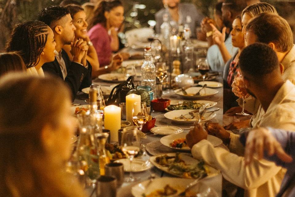 Diner en terrasse