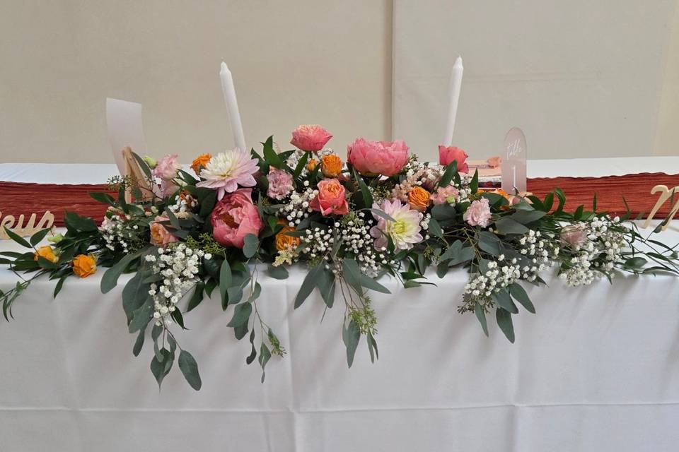 Table d'honneur