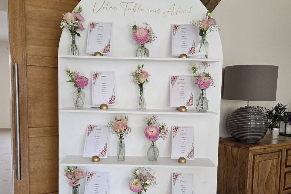 Decoration plan de table