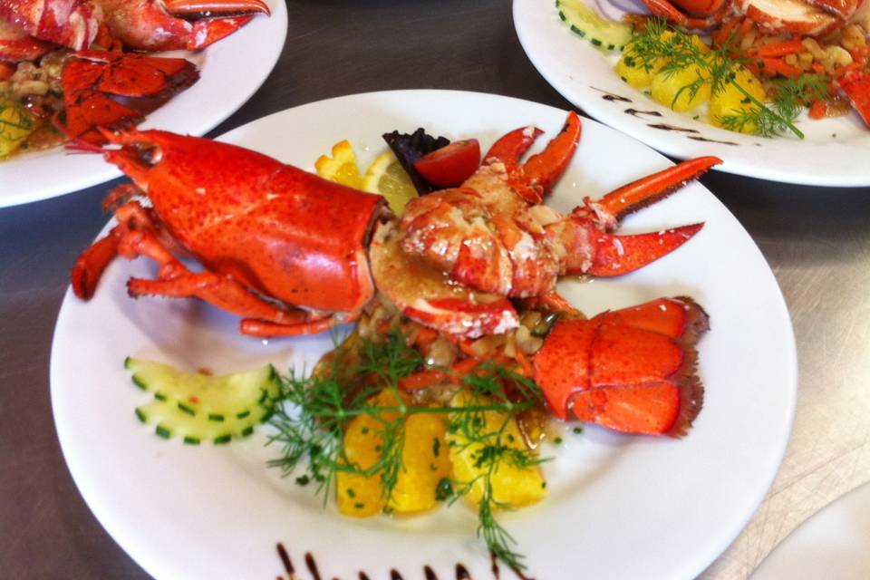 Homard aux agrumes