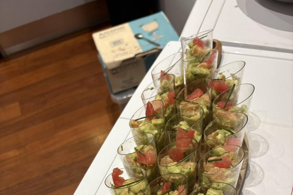 Verrines cocktails