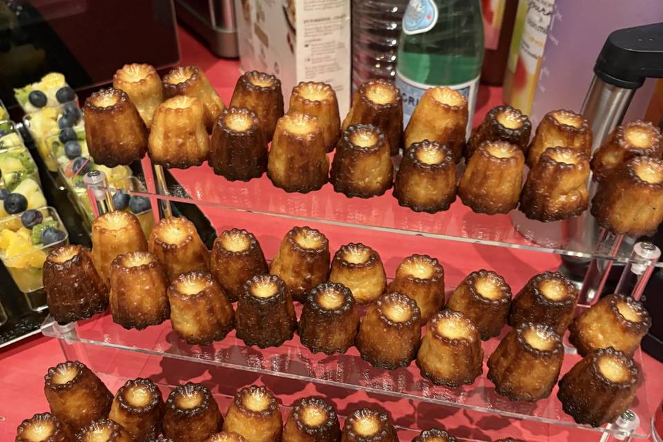 Mini cannelés