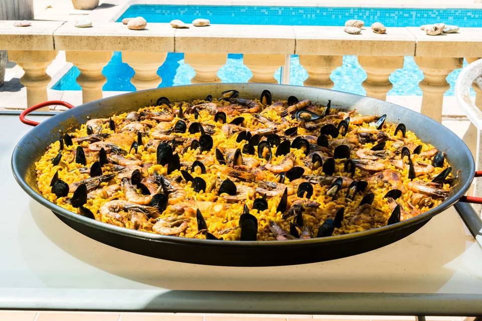Paella 30 personnes