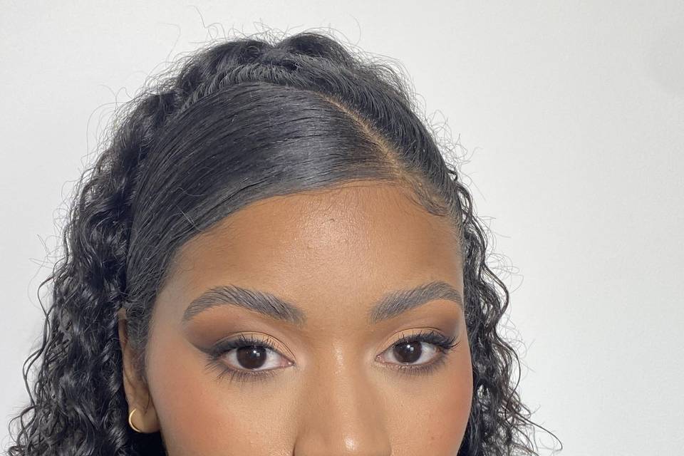 Soft glam Makeup