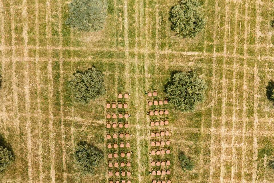 Vue Aerienne ceremonie