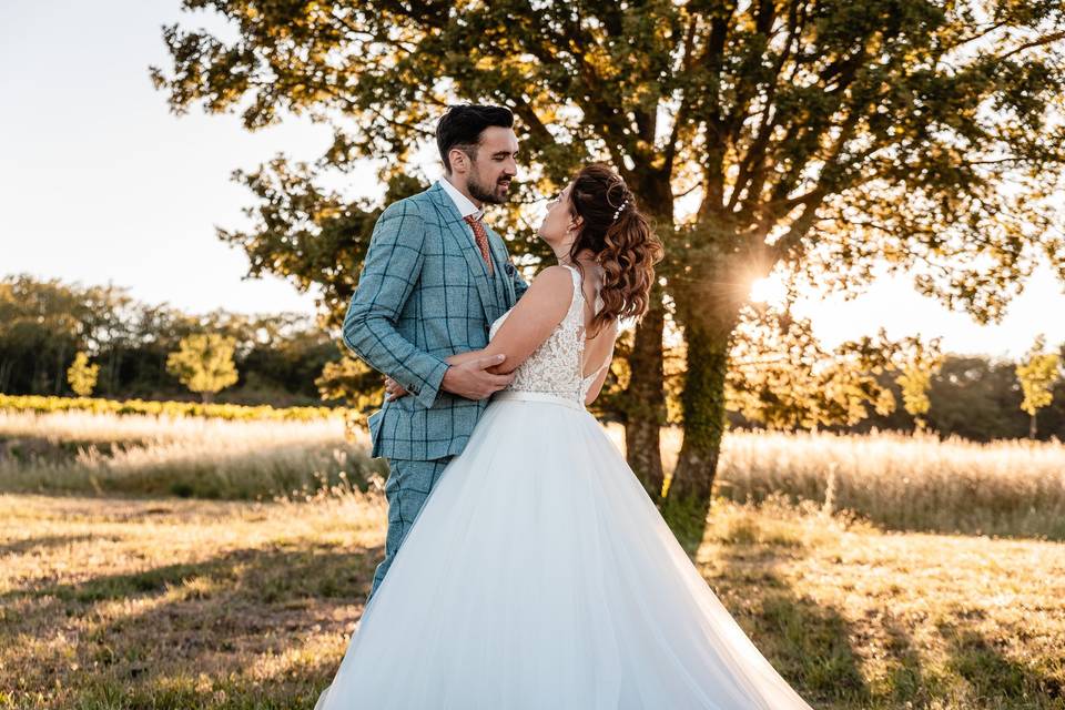 Nos amoureux dans les vignes