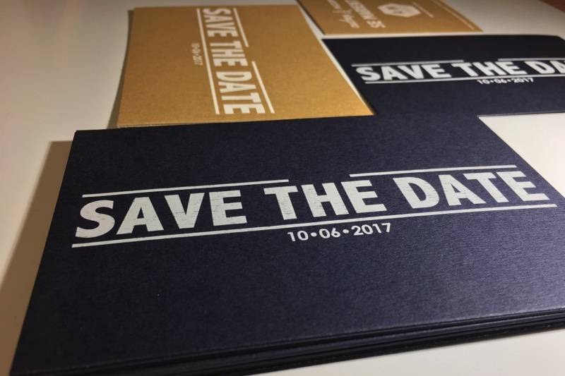 Save the Date Kraft