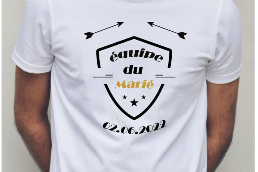 T-shirts evg et mariage