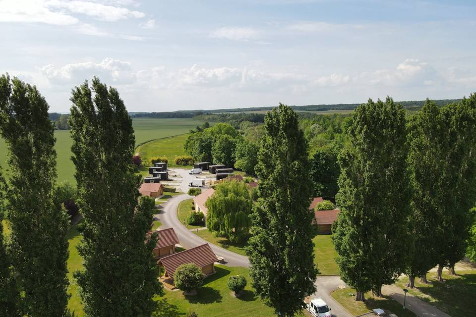 Vue drone du Domaine