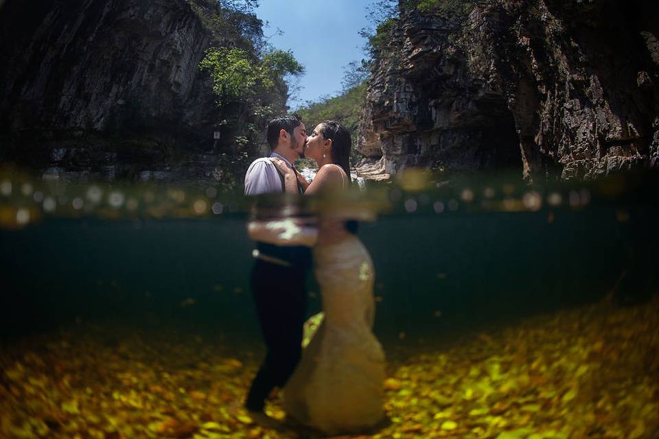 Séance Aquatique Mariage