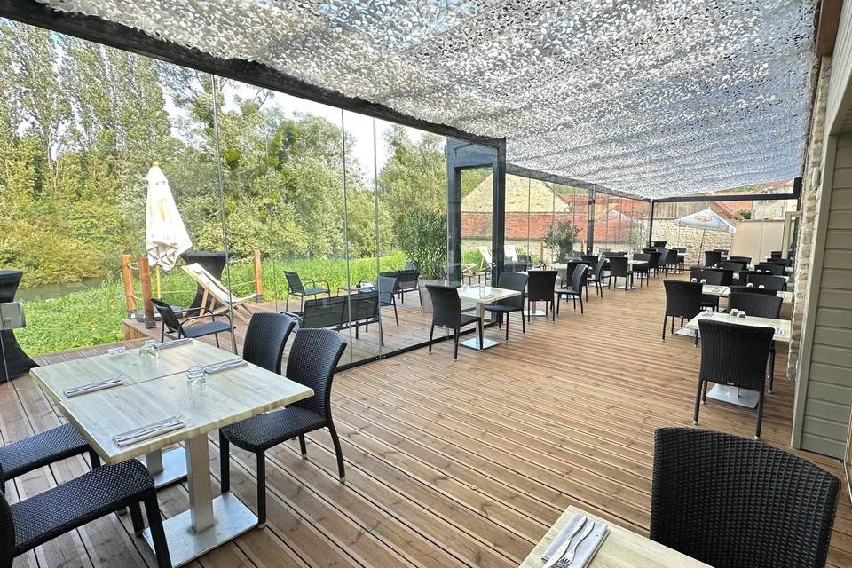 Terrasse intérieure