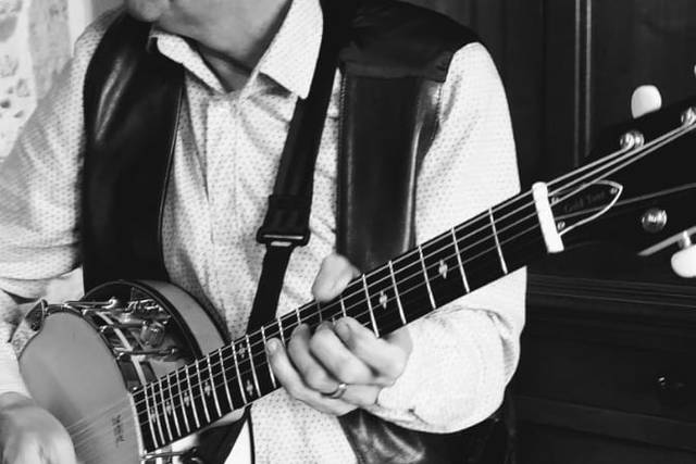 Albert guitare et banjo